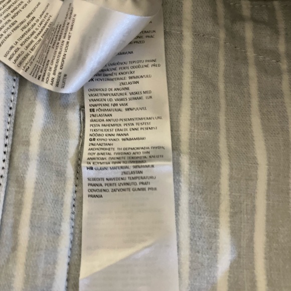 Marimekko Oksilla Piccolo Stripe Jacket. Off-White, Black - Picture 13 of 15